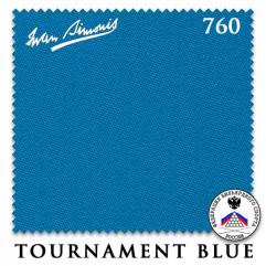 Сукно Iwan Simonis 760 195см tournament blue